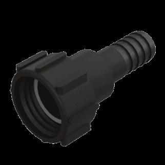 Adapter til palletank, 1" slangestuds